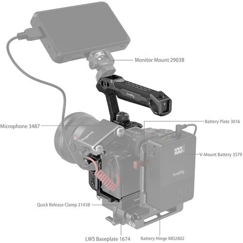 SmallRig Rhinoceros Basic Cage Kit for Sony a7R V, a7 IV & a7S III SmallRig Rhinoceros Basic Cage Kit for Sony a7R V, a7 IV & a7S III